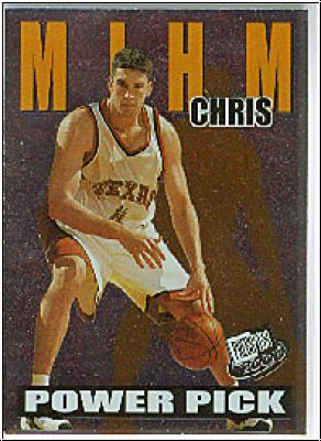 NBA 2000 Press Pass - No 41 - Chris Mihm