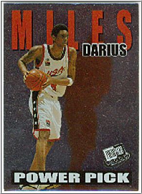 NBA 2000 Press Pass - No 42 - Darius Miles