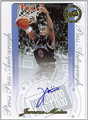 NBA 2000 Press Pass SE Autographs - No 23 - Jerome Moiso
