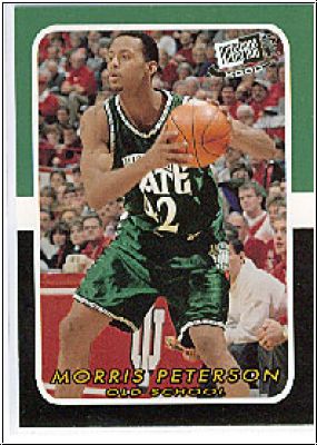 NBA 2000 Press Pass SE Old School - No OS 11/27 - Morris Peterson