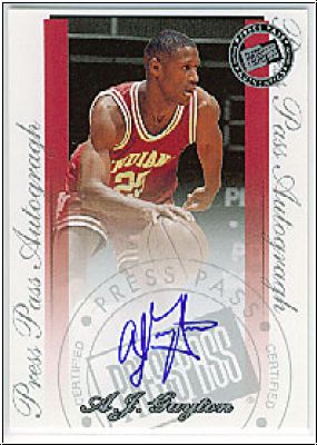 NBA 2000 Press Pass SE Silver Autographs - No 10 - Guyton