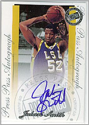 NBA 2000 Press Pass SE Silver Autographs - No. 31 - J. Smith