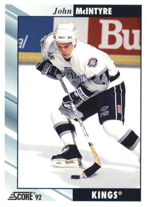 NHL 1992 / 93 Score - No 347 - John McIntyre