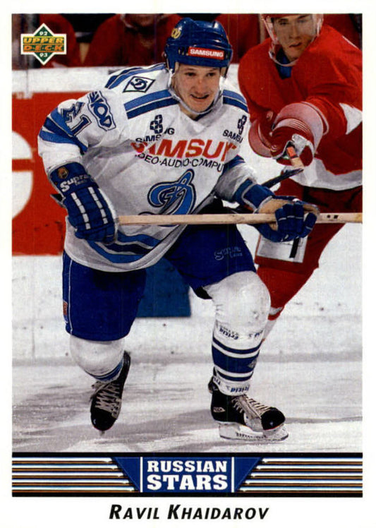 NHL 1992 / 93 Upper Deck - No 347 - Ravil Khaidarov