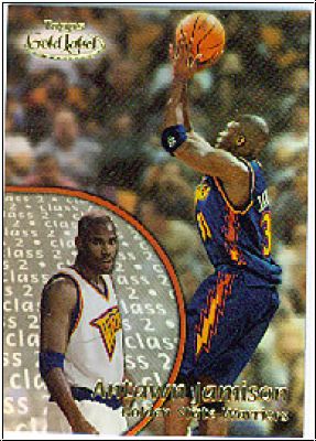 NBA 2000/01 Topps Gold Label Class 2 - No 20 - A. Jamison