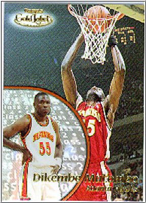 NBA 2000/01 Topps Gold Label Class 2 - No 13 - D. Mutombo