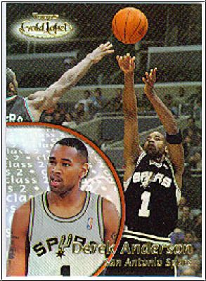 NBA 2000/01 Topps Gold Label Class 2 - No 73 - D. Anderson