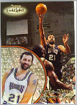 NBA 2000/01 Topps Gold Label Class 2 - No 62 - Vlade Divac