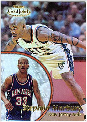 NBA 2000/01 Topps Gold Label Class 3 - No 61 - S. Marbury