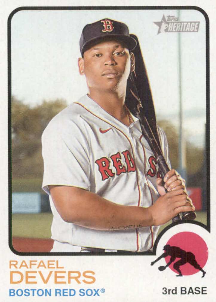 MLB 2022 Topps Heritage - No 34 - Rafael Devers