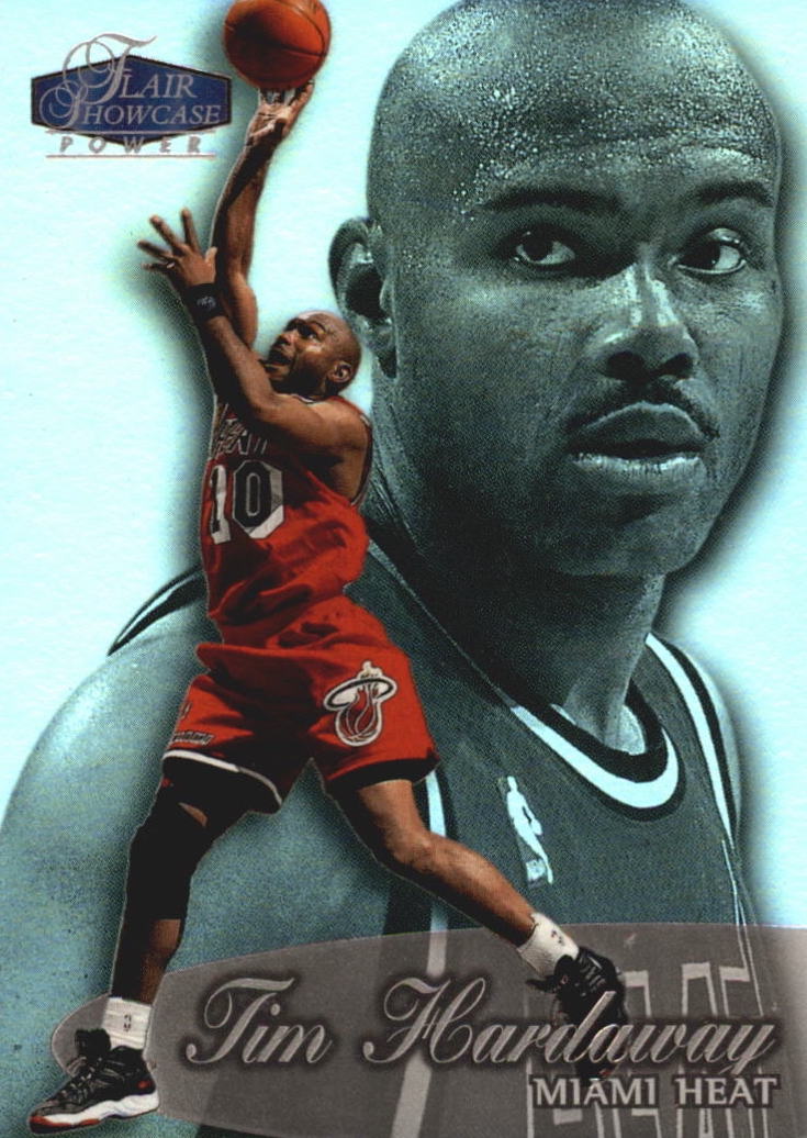 NBA 1998 / 99 Flair Showcase Row 3 - No 34 - Tim Hardaway