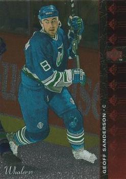 NHL 1994 / 95 Upper Deck SP Inserts - No SP-34 - Geoff Sanderson