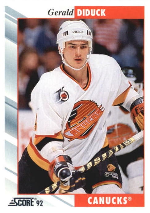 NHL 1992 / 93 Score - No 34 - Gerald Diduck