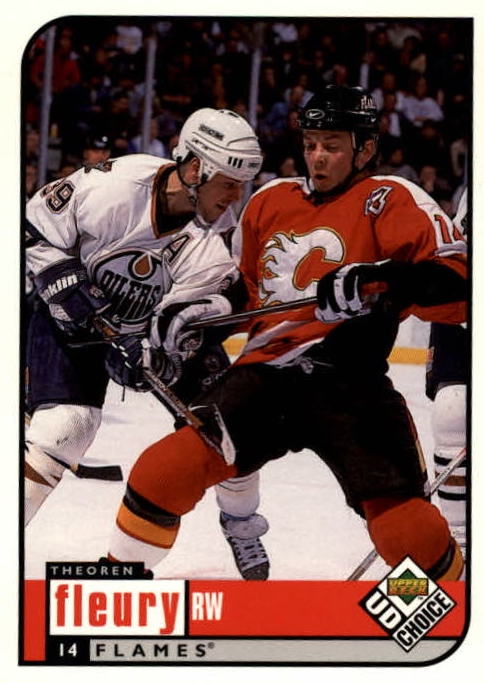 NHL 1998-99 UD Choice - No 34 - Theoren Fleury