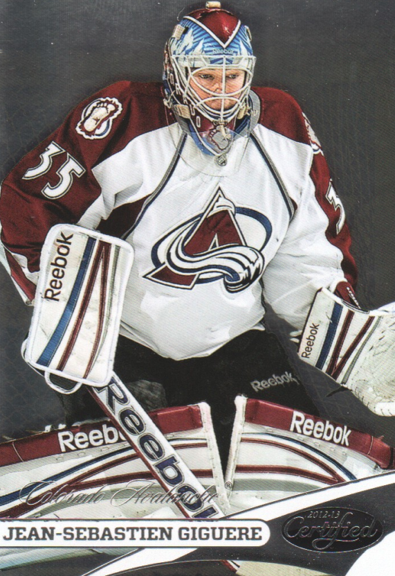 NHL 2012-13 Certified - No 35 - Jean-Sebastien Giguere