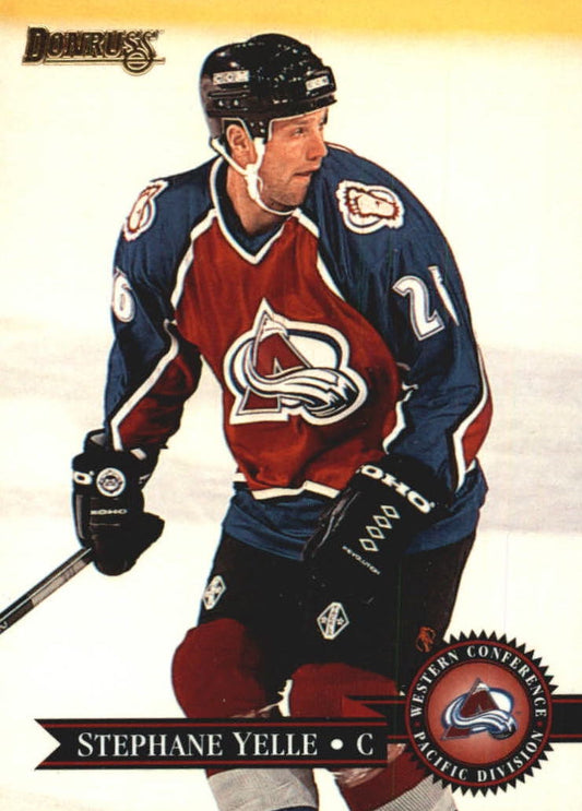 NHL 1995 / 96 Donruss - No 350 - Stephane Yelle