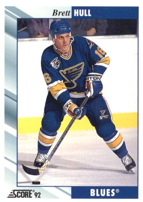 NHL 1992 / 93 Score - No 350 - Brett Hull