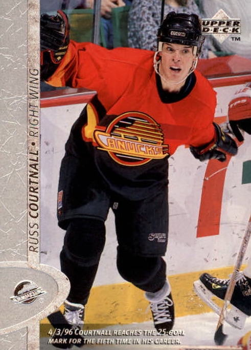 NHL 1996 / 97 Upper Deck - No 350 - Russ Courtnall