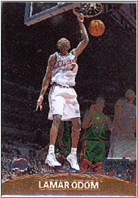 NBA 1999 / 00 Stadium Club Chrome - No 135 - Lamar Odom