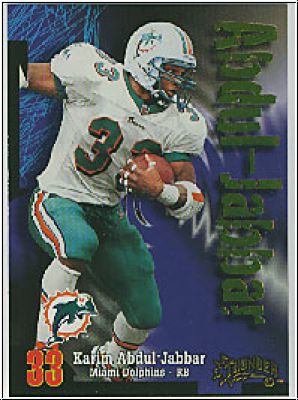 NFL 1998 SkyBox Thunder - No 111 - Karin Abdul-Jabbar