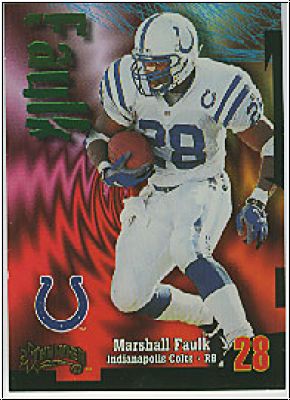 NFL 1998 SkyBox Thunder - No 165 - Marshall Faulk