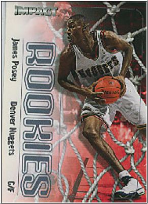 NBA 1999 / 00 SkyBox Impact - No 5 - James Posey