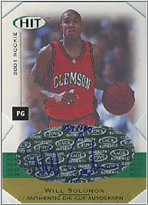 NBA 2001 SAGE HIT Autographs Rare Cut - No A27