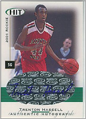 NBA 2001 SAGE HIT Autographs - No A29