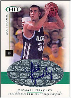 NBA 2001 SAGE HIT Autographs - No A17