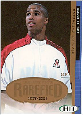 NBA 2001 SAGE HIT Rarefield Bronze - No R17