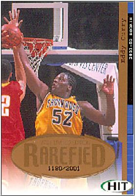 NBA 2001 SAGE HIT Rarefield Bronze - No R5