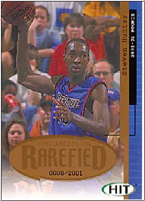 NBA 2001 SAGE HIT Rarefield Bronze - No R15