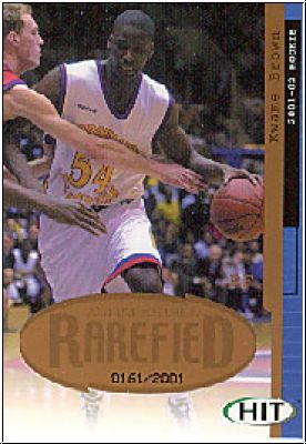 NBA 2001 SAGE HIT Rarefield Bronze - No R4