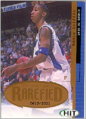 NBA 2001 SAGE HIT Rarefield Bronze - No R11