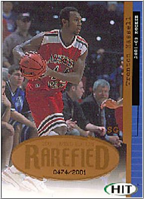 NBA 2001 SAGE HIT Rarefield Bronze - No R13