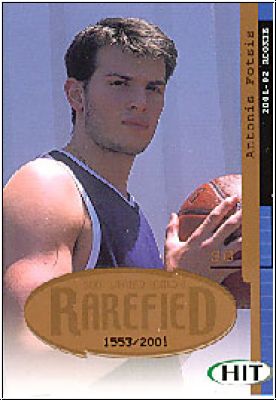 NBA 2001 SAGE HIT Rarefield Bronze - No R9