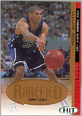 NBA 2001 SAGE HIT Rarefield Bronze - No R34