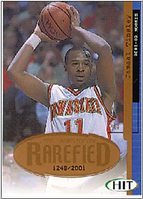 NBA 2001 SAGE HIT Rarefield Bronze - No R26