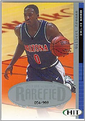 NBA 2001 SAGE HIT Rarefield Silver - No R1