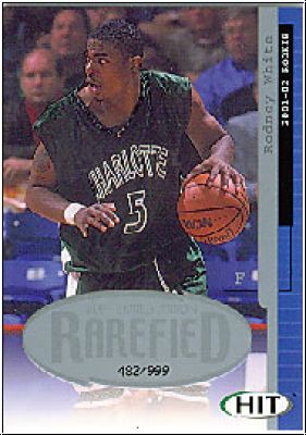 NBA 2001 SAGE HIT Rarefield Silver - No R28