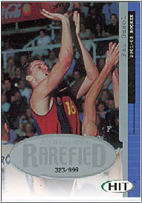 NBA 2001 SAGE HIT Rarefield Silver - No R10