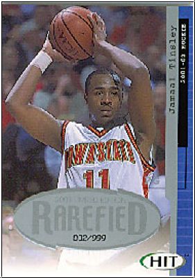 NBA 2001 SAGE HIT Rarefield Silver - No R26