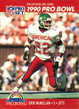 NFL 1990 ProSet - No 354 - Erik McMillan