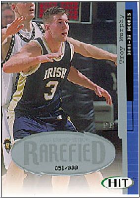 NBA 2001 SAGE HIT Rarefield Silver - No R20