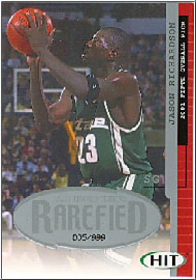 NBA 2001 SAGE HIT Rarefield Silver - No R33