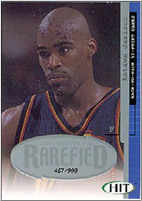 NBA 2001 SAGE HIT Rarefield Silver - No R16