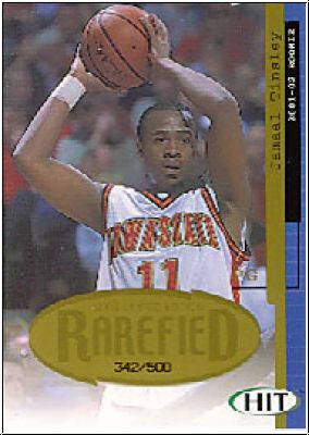 NBA 2001 SAGE HIT Rarefield Gold - No R26