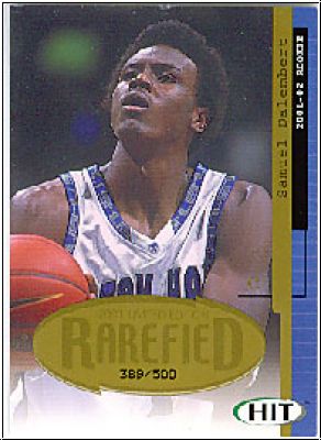 NBA 2001 SAGE HIT Rarefield Gold - No R6