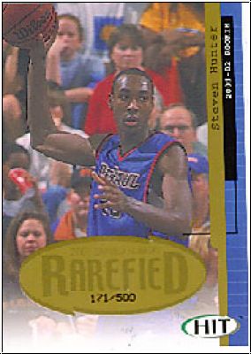 NBA 2001 SAGE HIT Rarefield Gold - No R15