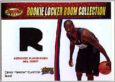 NBA 2000/01 Bowman's Best Rookie Locker Room - No LRCR19 - Craig "Speedy" Claxton